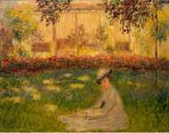 Monet Claude Woman in a Garden  - Hermitage